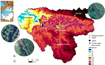 River temperature analysis with a new way of using Independant Component Analysis